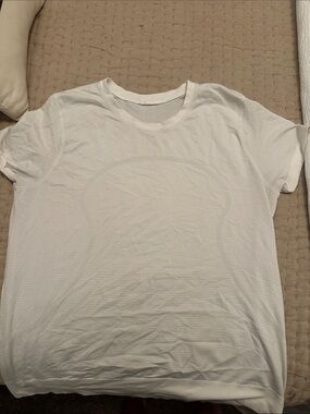 lululemon athletica White Short Sleeve Crew Tee